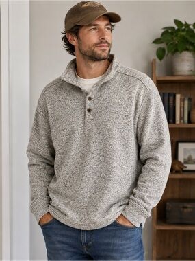 Weatherproof Gray Heather Pullover